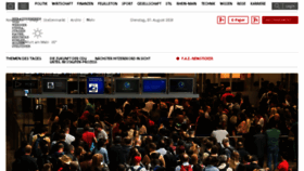 What Frankfurter-zeitung.net website looked like in 2018 (5 years ago)