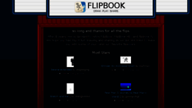 What Flipbook.tv website looked like in 2018 (5 years ago)