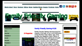 What Familyfriendlygaming.com website looked like in 2018 (5 years ago)
