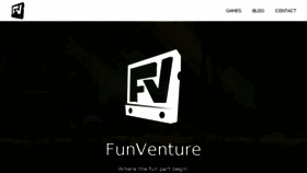 What Funventure.eu website looked like in 2018 (5 years ago)