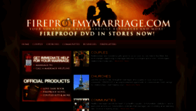 What Fireproofmymarriage.com website looked like in 2018 (5 years ago)