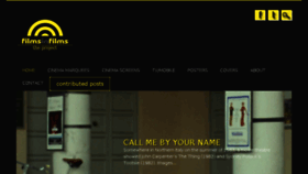 What Filmsinfilms.com website looked like in 2018 (5 years ago)