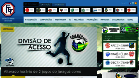 What Fgf.esp.br website looked like in 2018 (5 years ago)