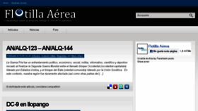 What Flotilla-aerea.com website looked like in 2018 (5 years ago)