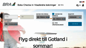 What Flygbra.se website looked like in 2018 (5 years ago)
