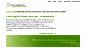 What Frommundfromm.de website looked like in 2018 (5 years ago)