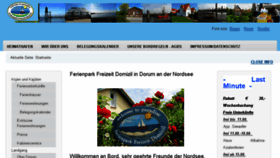 What Ferienpark-dorum.de website looked like in 2018 (5 years ago)