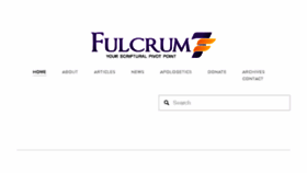 What Fulcrum7.com website looked like in 2018 (5 years ago)