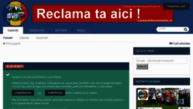 What Forum-rulote.ro website looked like in 2018 (5 years ago)