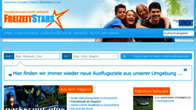What Freizeitstars.de website looked like in 2018 (5 years ago)