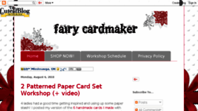 What Fairycardmaker.com website looked like in 2018 (5 years ago)