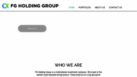 What Fgholdinggroup.com website looked like in 2018 (5 years ago)