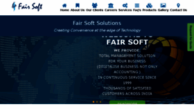 What Fairsoftsolutions.com website looked like in 2018 (5 years ago)