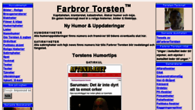 What Farbrortorsten.com website looked like in 2018 (5 years ago)