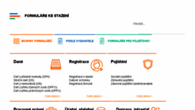 What Formulare-ke-stazeni.cz website looked like in 2018 (5 years ago)