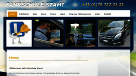 What Fahrschule-stami.ch website looked like in 2018 (5 years ago)