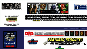 What Fantization.com website looked like in 2018 (5 years ago)