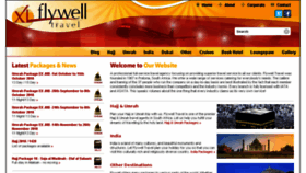 What Flywell.co.za website looked like in 2018 (5 years ago)