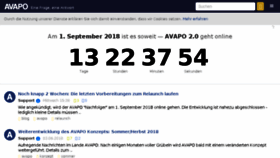 What Frage360.de website looked like in 2018 (5 years ago)
