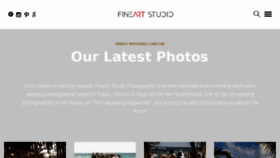 What Fineartstudioweddings.com website looked like in 2018 (5 years ago)