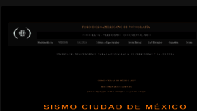 What Fotoperiodismo.org website looked like in 2018 (5 years ago)