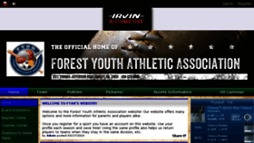 What Forestyouth.org website looked like in 2018 (5 years ago)