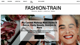 What Fashion-train.co.uk website looked like in 2018 (5 years ago)