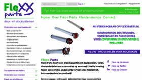 What Flexxparts.nl website looked like in 2018 (5 years ago)