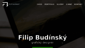 What Fbudinsky.cz website looked like in 2018 (5 years ago)