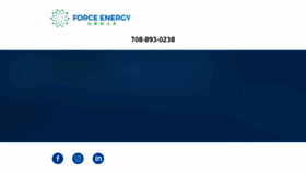 What Forceenergygroup.com website looked like in 2018 (5 years ago)