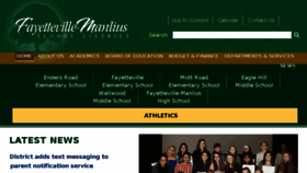 What Fmschools.org website looked like in 2018 (5 years ago)