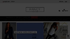 What Fancyfashion.pl website looked like in 2018 (5 years ago)