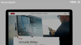 What Fischerappelt.de website looked like in 2018 (5 years ago)