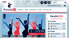 What Frenchcup.fr website looked like in 2018 (5 years ago)