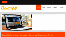 What Flowmo.co website looked like in 2018 (7 years ago)