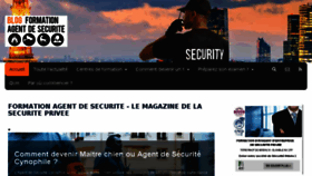 What Formation-agent-securite.net website looked like in 2018 (5 years ago)