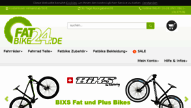 What Fatbike24.de website looked like in 2018 (5 years ago)