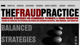 What Fraudpractice.com website looked like in 2018 (5 years ago)