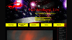 What Foxarchery.com website looked like in 2018 (5 years ago)