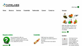 What Farelabs.com website looked like in 2018 (7 years ago)