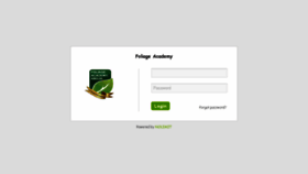 What Foliageacademy.fedena.com website looked like in 2018 (5 years ago)