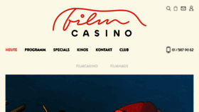 What Filmcasino.at website looked like in 2018 (5 years ago)