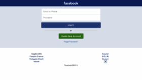 What Facebook.org.uk website looked like in 2018 (5 years ago)