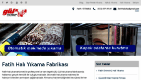 What Fatihhaliyikama.com website looked like in 2018 (5 years ago)