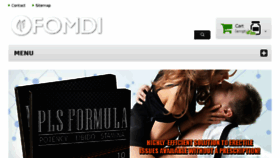 What Fomdi.com website looked like in 2018 (5 years ago)