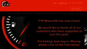 What F1k.co.uk website looked like in 2018 (5 years ago)