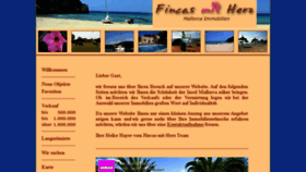 What Fincas-mit-herz.de website looked like in 2018 (5 years ago)