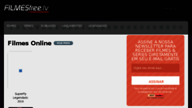 What Filmesfree.tv website looked like in 2018 (5 years ago)