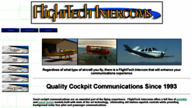 What Flighttech.com website looked like in 2018 (5 years ago)