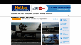 What Flotauto.com website looked like in 2018 (5 years ago)